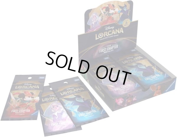 画像1: 【予約】ディズニー・ロルカナ・TCG 日本語版 ブースターパック THE FIRST CHAPTER 物語のはじまり DP-BOX (1)