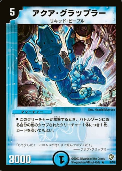 画像1: 【超神龍の復活】アクア・グラップラー DM08_9/55 (1)