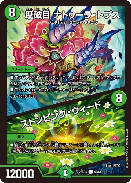 画像1: 【ドラドラドラゴン龍幻郷】摩破目 ナトゥーラ・トプス / ストンピング・ウィード 23BD4_50/60 (1)