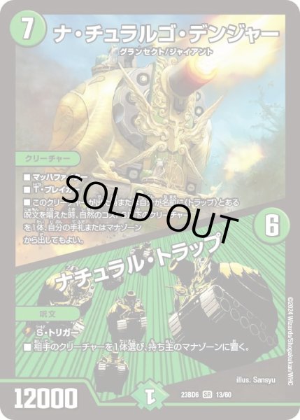 画像1: 【双極のアカシックZ計画】ナ・チュラルゴ・デンジャー / ナチュラル・トラップ 23BD6_13/60 (1)