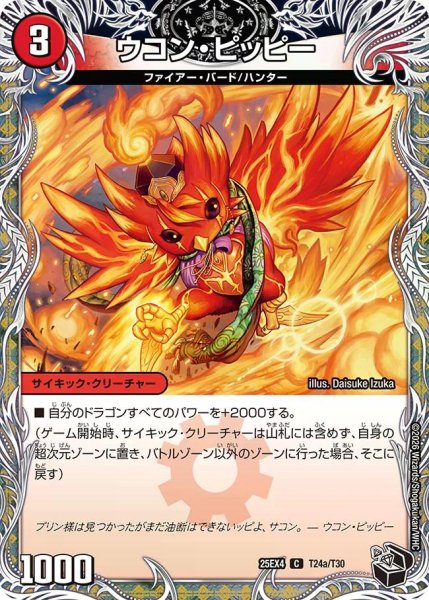 画像1: 【パンドラ ウォーズ】ウコン・ピッピー/星龍王ガイアール・リュウセイドラゴン DM25EX4_T24 (1)