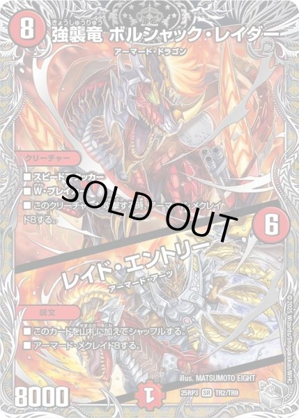 画像1: 【邪神vs時皇　ビヨンド・ザ・タイム】強襲竜ボルシャック・レイダー/レイド・エントリー 25RP3_TR2/TR9 (1)