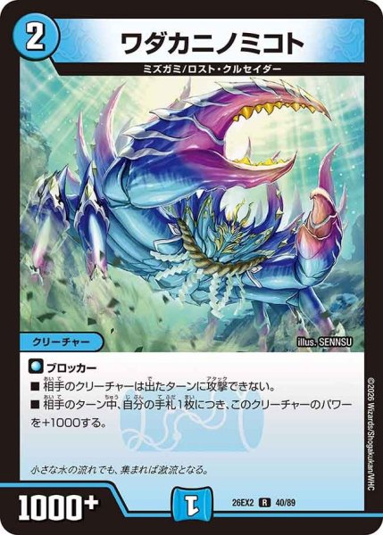 画像1: 【カリスマBEST】ワダカニノミコト 26EX2_40/89 (1)