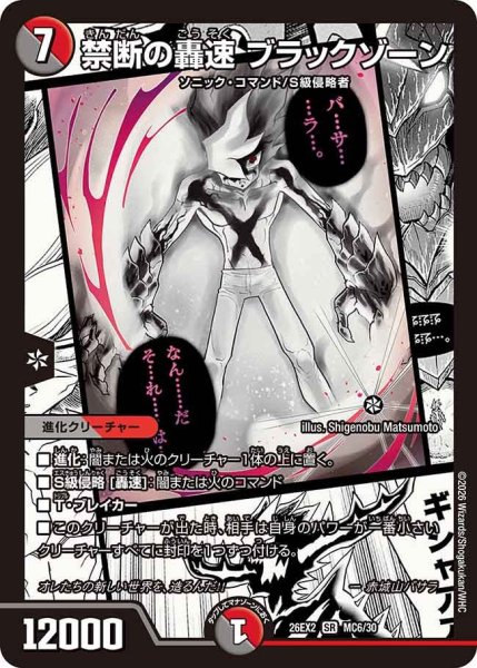 画像1: 【カリスマBEST】禁断の轟速ブラックゾーン 26EX2_MC6/MC30 (1)