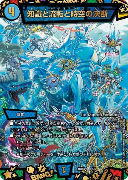 画像1: 【神アート 超獣創造 〜松本しげのぶの世界〜】知識と流転と時空の決断 ART04_5/6 (1)
