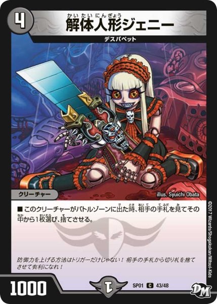 画像1: 【ステキ！カンペキ！！ジョーデッキーBOX】解体人形ジェニー SP01_43/48 (1)