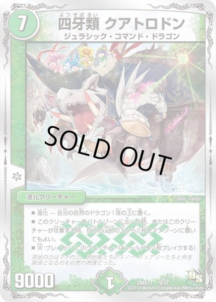 画像1: 【龍の祭典！ドラゴン魂フェス!!】四牙類クアトロドン DMX17_9/37 (1)