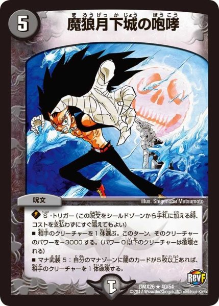 画像1: 【ファイナル・メモリアル・パック 〜DS・Rev・RevF編〜】魔狼月下城の咆哮 DMX26_40/54 (1)