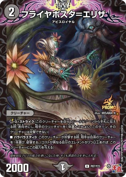 画像1: 【プロモ】フライヤポスタ＝エリザ _P87/Y23 (1)