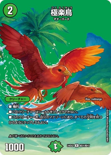 画像1: 【デュエキングDreaM】極楽鳥 24EX2_超31/超47 (1)