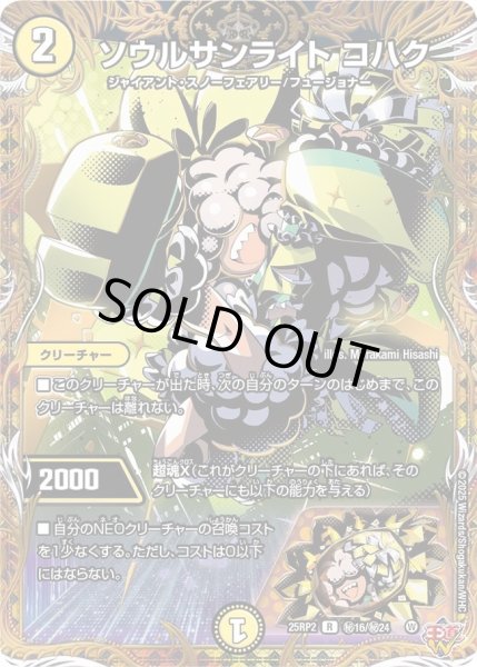 画像1: 【邪神vs邪神II ジャシン・イン・ザ・シェル】ソウルサンライト コハク 25RP2_秘16/秘24 (1)