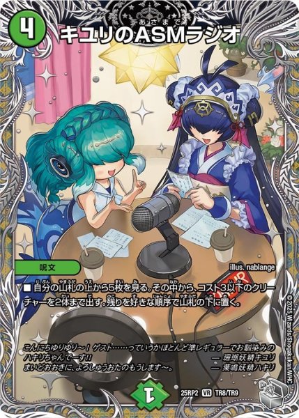 画像1: 【邪神vs邪神II ジャシン・イン・ザ・シェル】《キユリのASMラジオ》（TR8/TR9） 25rp2_TR8/TR9 (1)