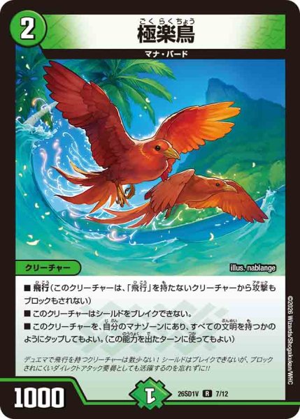 画像1: 【ドキドキつよいデッキ 25の王道】極楽鳥 26SD1V_7/12 (1)