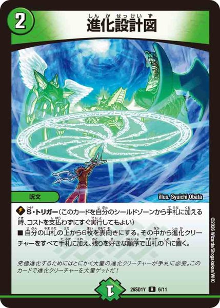 画像1: 【ドキドキつよいデッキ 25の王道】進化設計図 26SD1Y_6/11 (1)