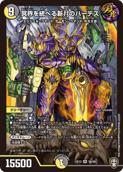 画像1: 【最強終結パック】冥界を統べる新月のハーデス EX13_S6/S8 (1)