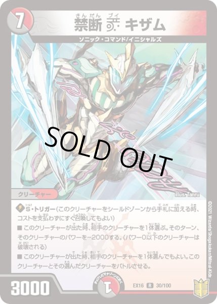 画像1: 【メモリアルパック技の章】禁断Vキザム EX16_30/100 (1)